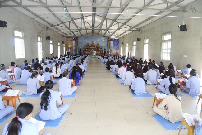 One-Day Cultivation reciting the Buddha’s name at Dong Cao Pagoda in Thanh Hoa Province