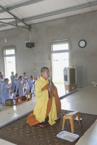 One-Day Cultivation reciting the Buddha’s name at Dong Cao Pagoda in Thanh Hoa Province