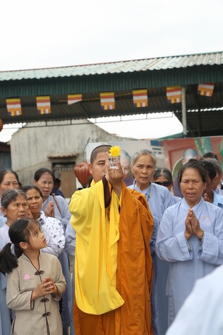 One-Day Cultivation reciting the Buddha’s name at Dong Cao Pagoda in Thanh Hoa Province