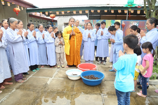One-Day Cultivation reciting the Buddha’s name at Dong Cao Pagoda in Thanh Hoa Province