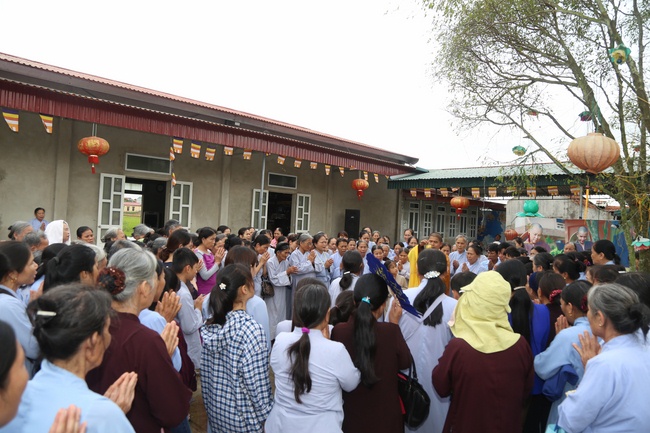 One-Day Cultivation reciting the Buddha’s name at Dong Cao Pagoda in Thanh Hoa Province