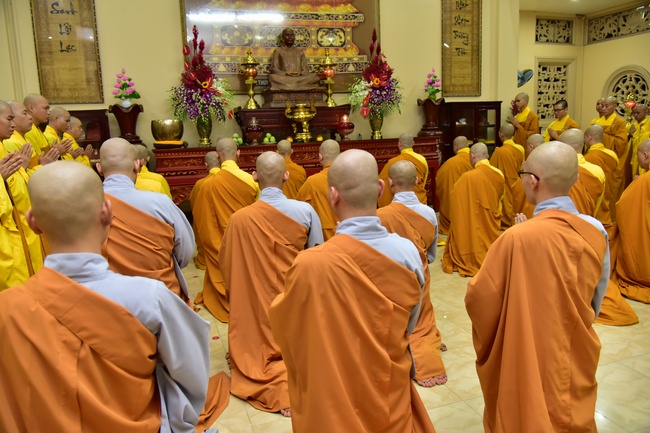 Declaration after Receiving the Precepts