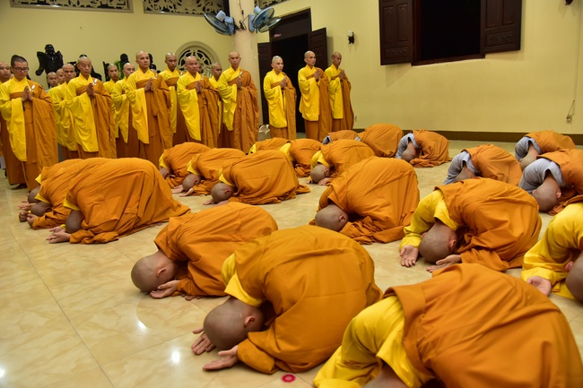 Declaration after Receiving the Precepts