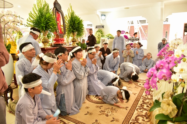 The day mother has gone...