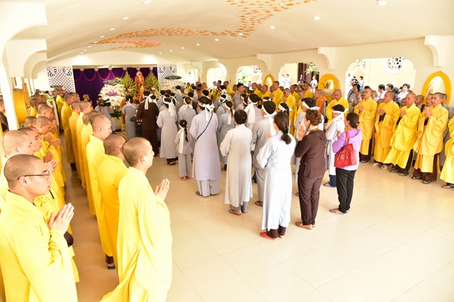 The day mother has gone...