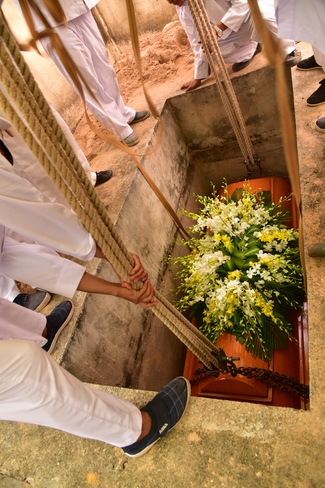 The day mother has gone...