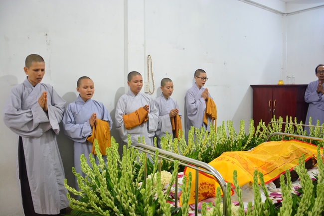 The day mother has gone...