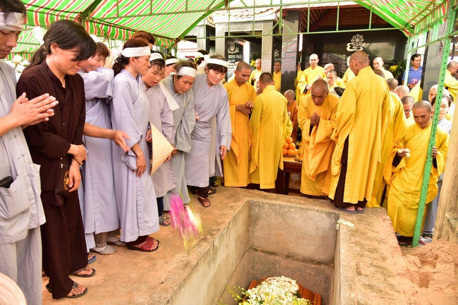 The day mother has gone...