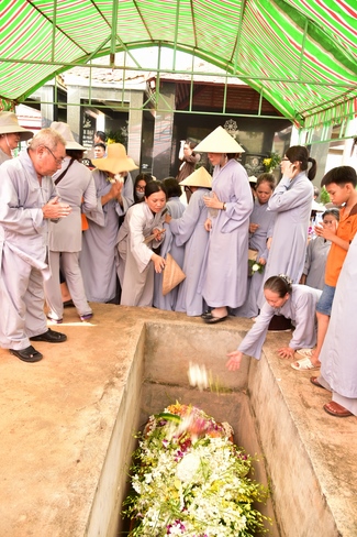 The day mother has gone...