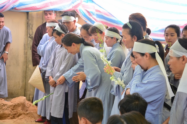 The day mother has gone...