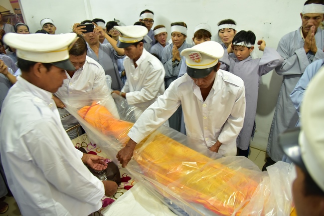 The day mother has gone...