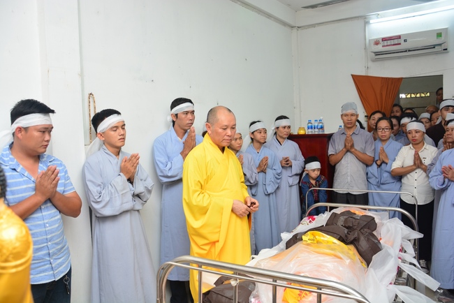 The day mother has gone...