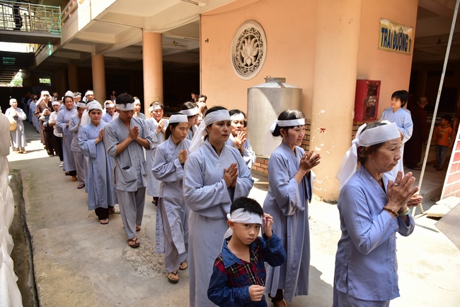 The day mother has gone...