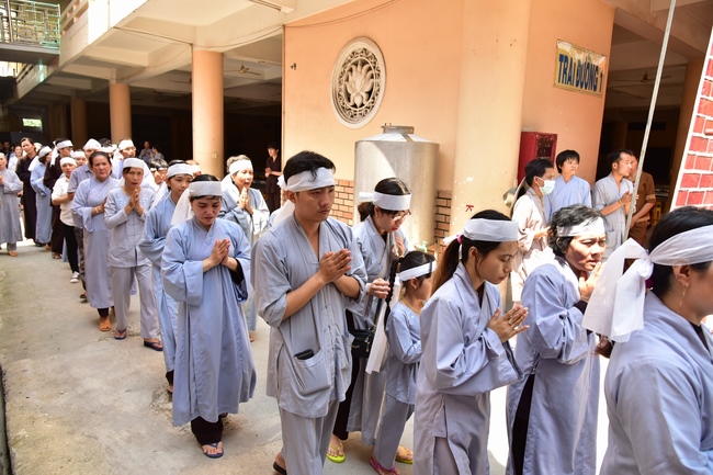 The day mother has gone...