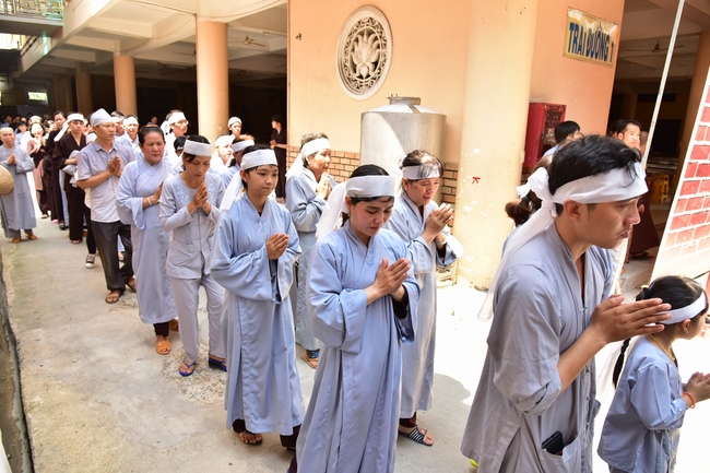 The day mother has gone...