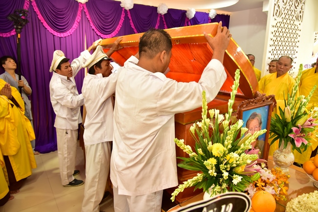 The day mother has gone...