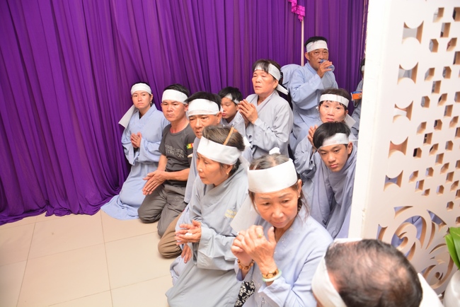 The day mother has gone...