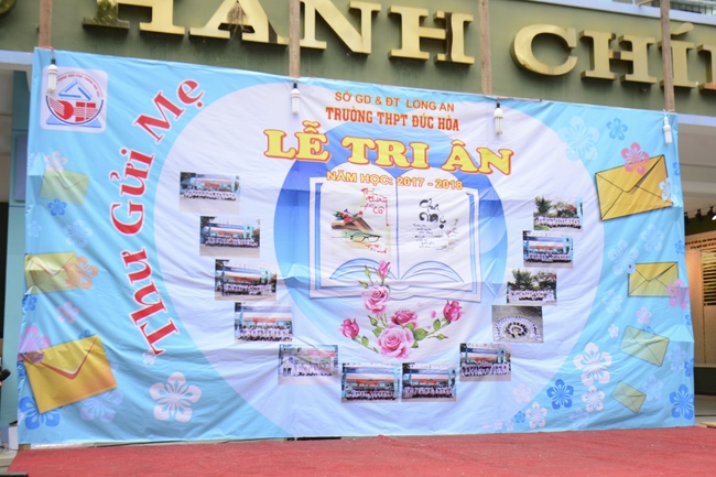 Trường THPT Đức Hòa tổ chức Lễ Tri Ân