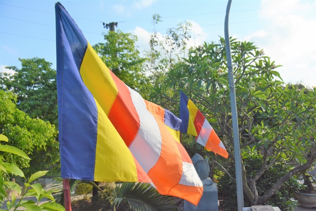 The affairs of preparing for the great ceremony of the Buddha's Birthday at Tay Khanh pagoda in Thai Binh province