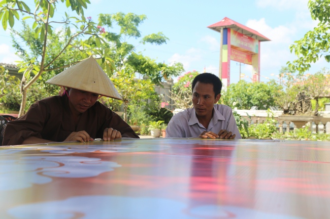The affairs of preparing for the great ceremony of the Buddha's Birthday at Dong Cao pagoda in Thanh Hoa province