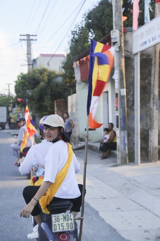 The affairs of preparing for the great ceremony of the Buddha's Birthday at Dong Cao pagoda in Thanh Hoa province