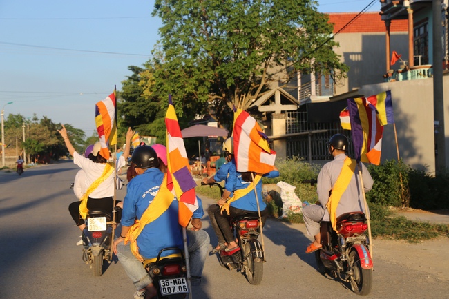 The affairs of preparing for the great ceremony of the Buddha's Birthday at Dong Cao pagoda in Thanh Hoa province