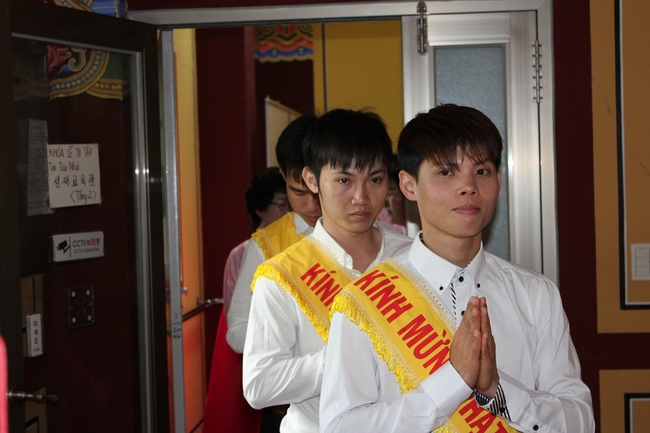 Vesak Ceremony for the Vietnamese at Yonggungsa Temple, Korea