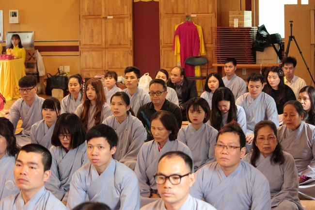 Vesak Ceremony for the Vietnamese at Yonggungsa Temple, Korea