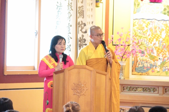 Vesak Ceremony for the Vietnamese at Yonggungsa Temple, Korea