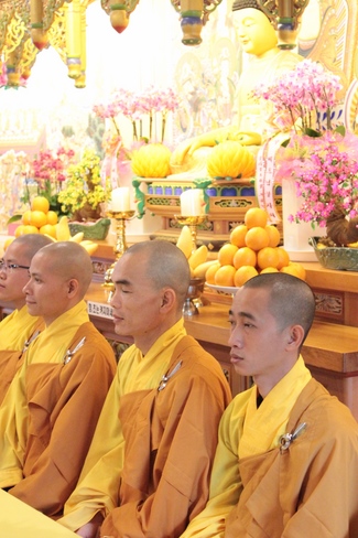 Vesak Ceremony for the Vietnamese at Yonggungsa Temple, Korea