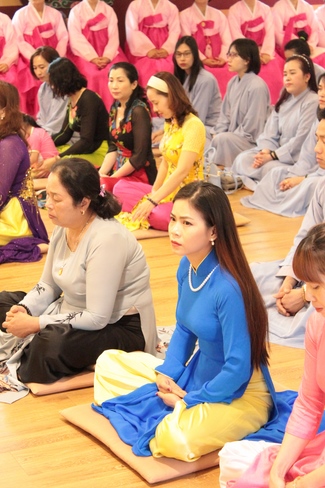 Vesak Ceremony for the Vietnamese at Yonggungsa Temple, Korea