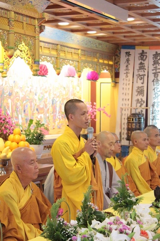 Vesak Ceremony for the Vietnamese at Yonggungsa Temple, Korea