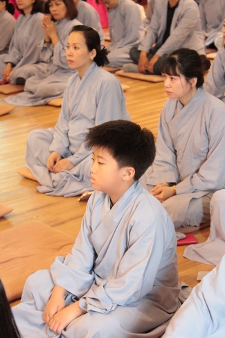 Vesak Ceremony for the Vietnamese at Yonggungsa Temple, Korea