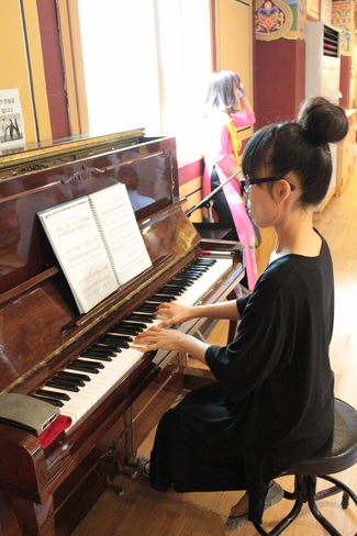 Vesak Ceremony for the Vietnamese at Yonggungsa Temple, Korea