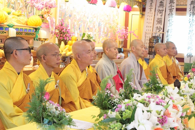 Vesak Ceremony for the Vietnamese at Yonggungsa Temple, Korea