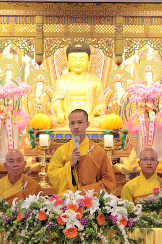 Vesak Ceremony for the Vietnamese at Yonggungsa Temple, Korea