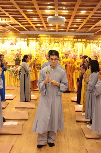Vesak Ceremony for the Vietnamese at Yonggungsa Temple, Korea