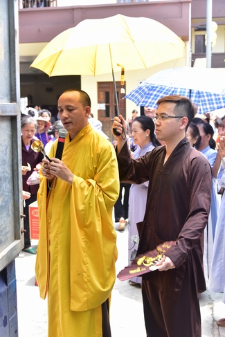 Board of directors of Vietnam’s Buddhist Sangha in Que Vo district held the Buddha's birthday ceremony at Diên Quang pagoda – Bắc Ninh