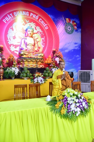 Board of directors of Vietnam’s Buddhist Sangha in Que Vo district held the Buddha's birthday ceremony at Diên Quang pagoda – Bắc Ninh