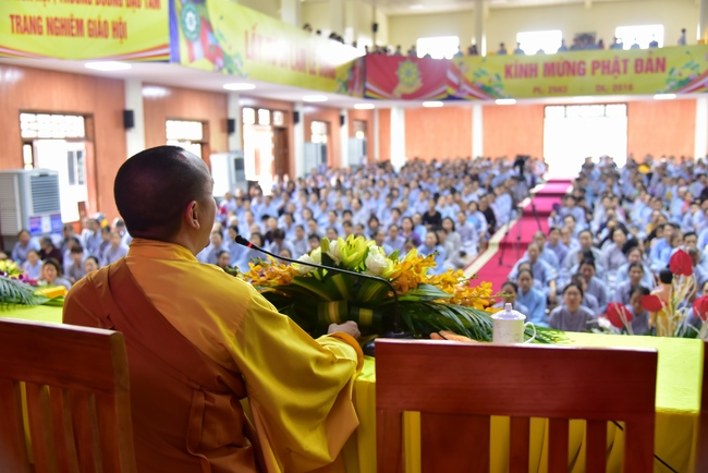 Board of directors of Vietnam’s Buddhist Sangha in Que Vo district held the Buddha's birthday ceremony at Diên Quang pagoda – Bắc Ninh