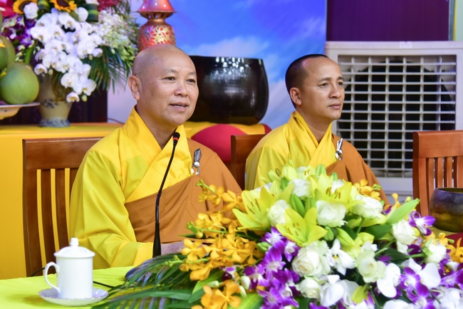 Board of directors of Vietnam’s Buddhist Sangha in Que Vo district held the Buddha's birthday ceremony at Diên Quang pagoda – Bắc Ninh