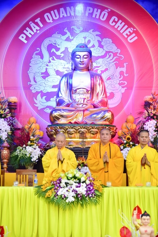 Board of directors of Vietnam’s Buddhist Sangha in Que Vo district held the Buddha's birthday ceremony at Diên Quang pagoda – Bắc Ninh