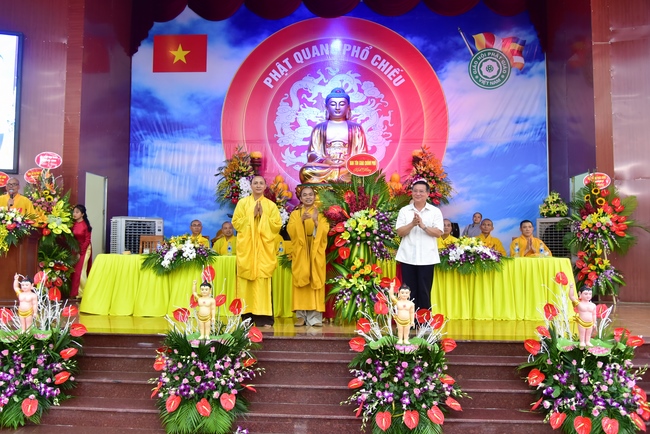 Board of directors of Vietnam’s Buddhist Sangha in Que Vo district held the Buddha's birthday ceremony at Diên Quang pagoda – Bắc Ninh