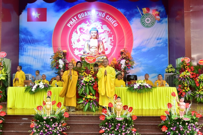 Board of directors of Vietnam’s Buddhist Sangha in Que Vo district held the Buddha's birthday ceremony at Diên Quang pagoda – Bắc Ninh