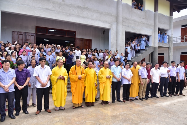 Board of directors of Vietnam’s Buddhist Sangha in Que Vo district held the Buddha's birthday ceremony at Diên Quang pagoda – Bắc Ninh