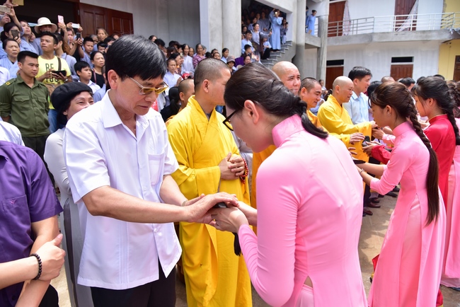Board of directors of Vietnam’s Buddhist Sangha in Que Vo district held the Buddha's birthday ceremony at Diên Quang pagoda – Bắc Ninh