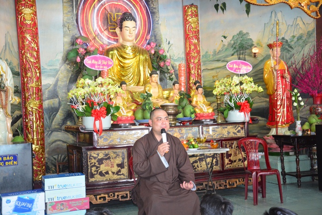 Bicycle procession for Vesak Celebration
