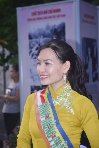 Bicycle procession for Vesak Celebration
