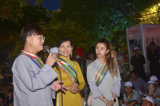 Bicycle procession for Vesak Celebration