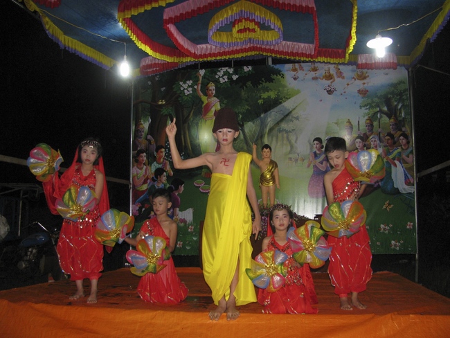 The great ceremony of the Buddha’s birthday at Dang Phap pagoda in Binh Phuoc province